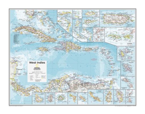 West Indies - Atlas of the World, 10th Edition by National Geographic